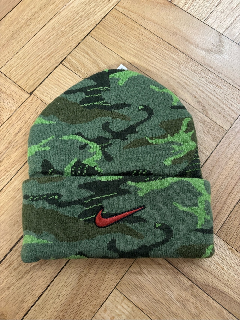 Iowa State Cyclones Nike Veterans Day Cuffed Knit Hat - Camo OSFA